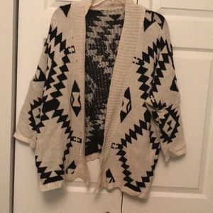 Southwest/boho style cardigan